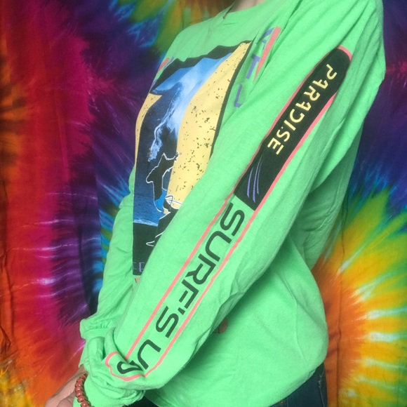 🌊 Surfs Up - City Streets Retro Long Sleeve Tee - Picture 3 of 5